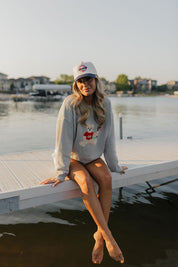 Grey America Teddy Bear Sweater