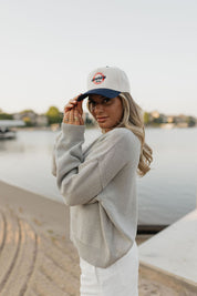 Grey America Teddy Bear Sweater