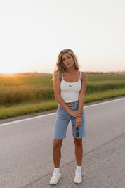 Haven Ribbed American Flag Tank