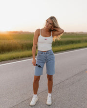 Haven Ribbed American Flag Tank