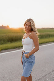 Haven Ribbed American Flag Tank