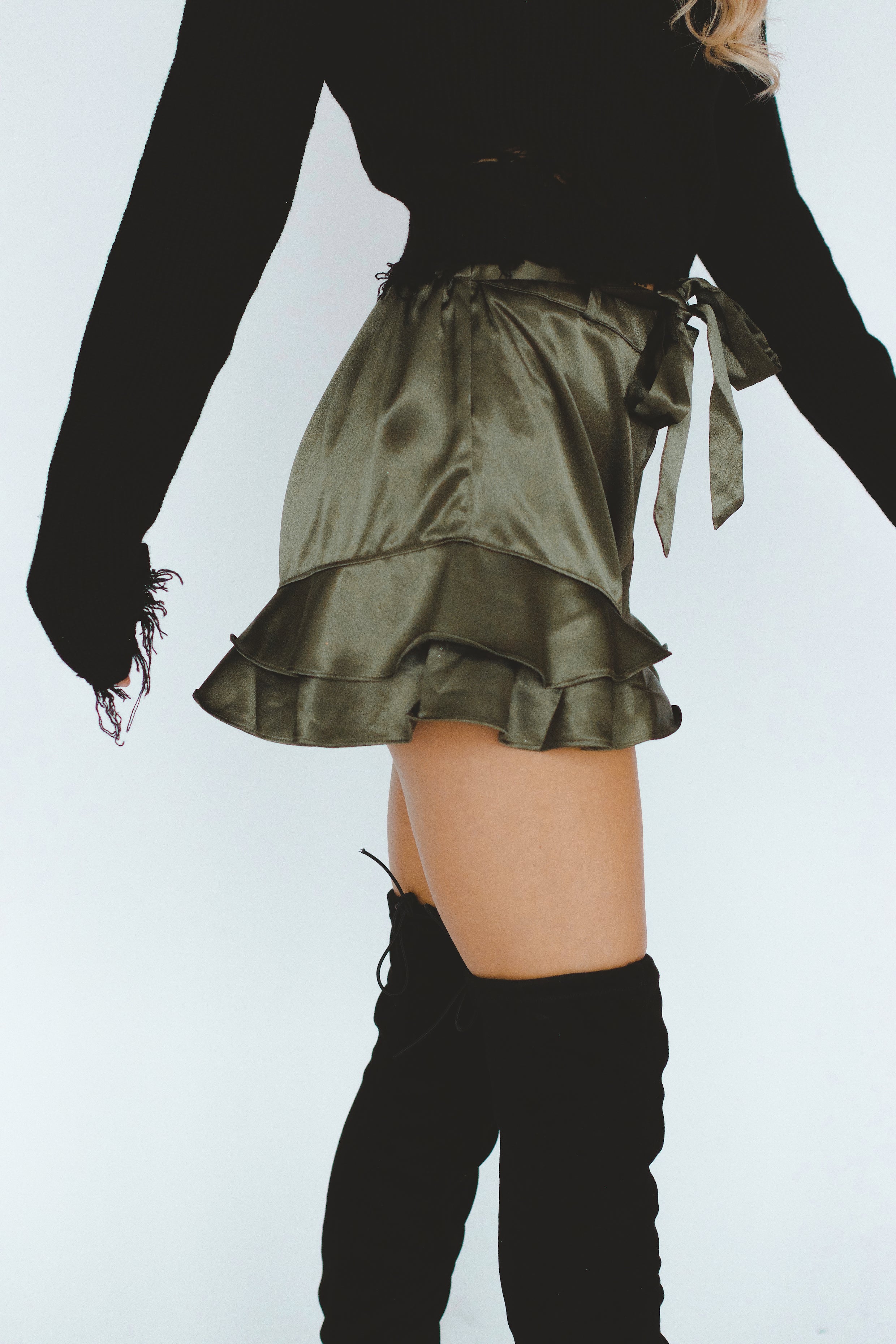 Nice List Tie Shorts