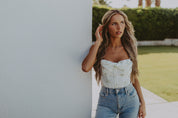 Madsyn Floral Bustier
