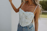 Madsyn Floral Bustier