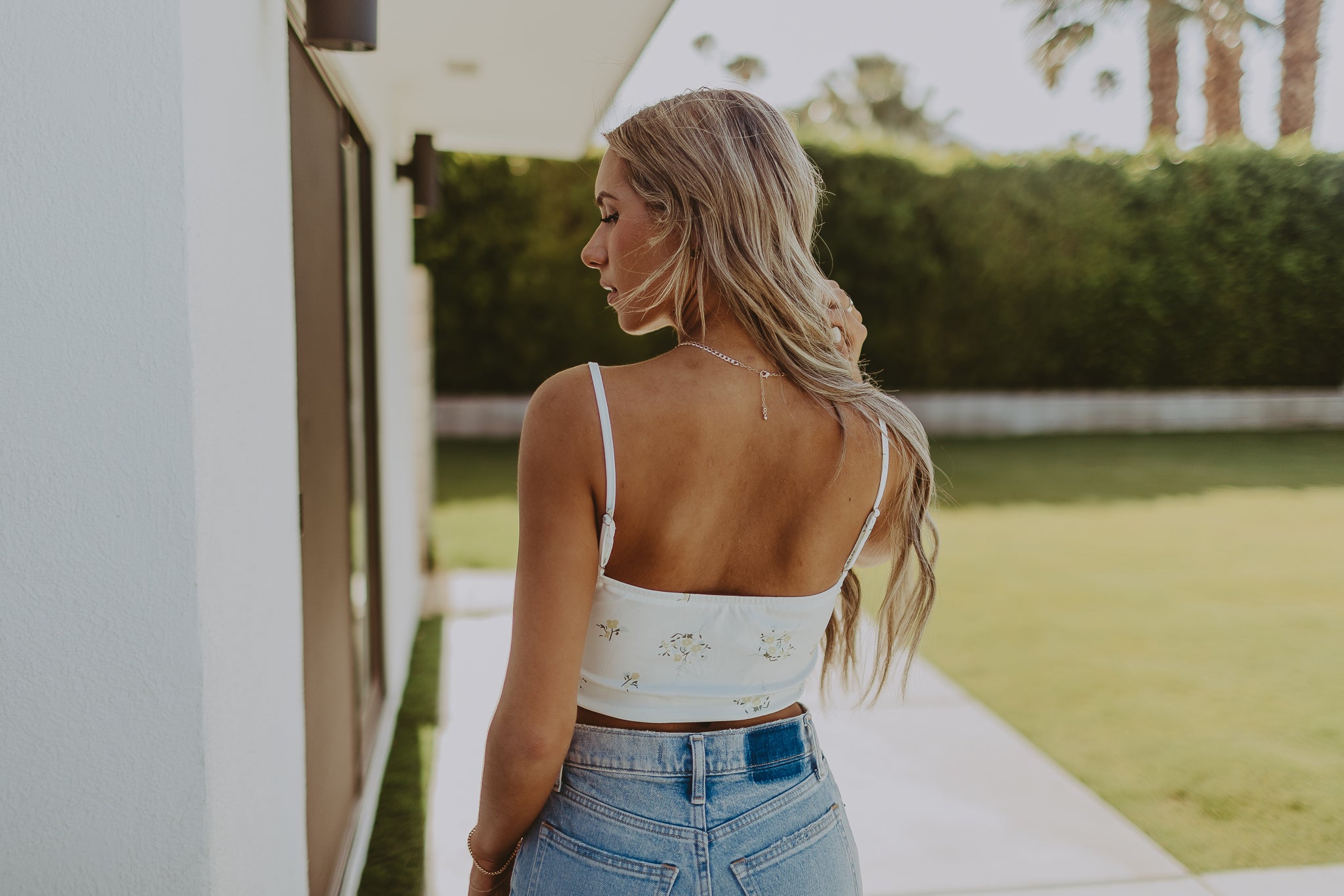 Madsyn Floral Bustier