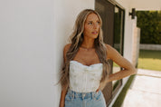 Madsyn Floral Bustier