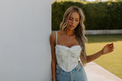 Madsyn Floral Bustier