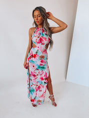 SALE  : Georgina Open Back Midi Dress