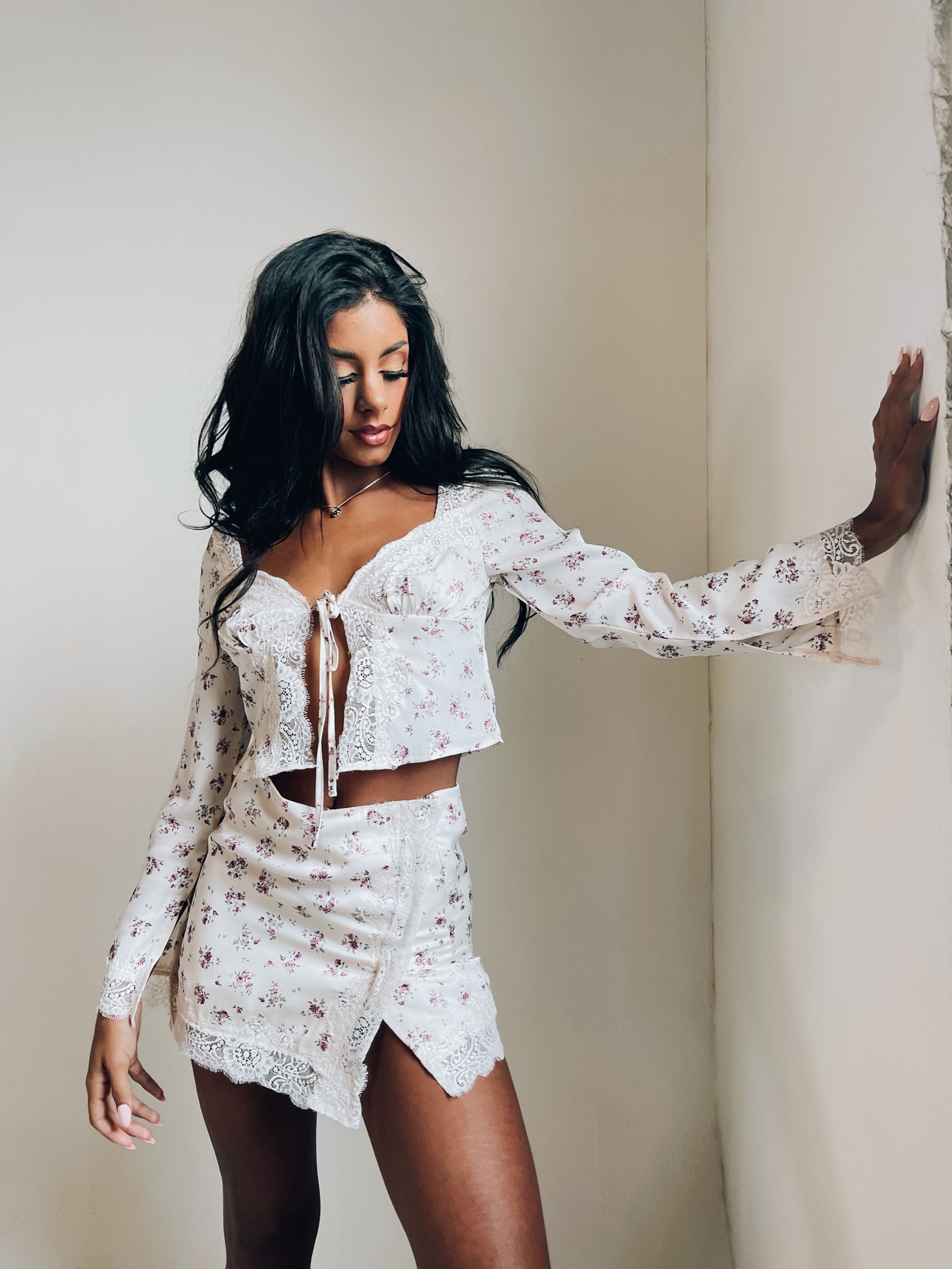Juliet Floral Lace Set