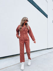 Carsyn Zip-Up Jumpsuit