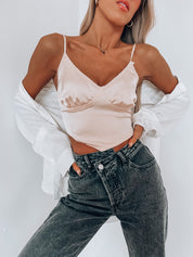 Jules Lace Bandana Top