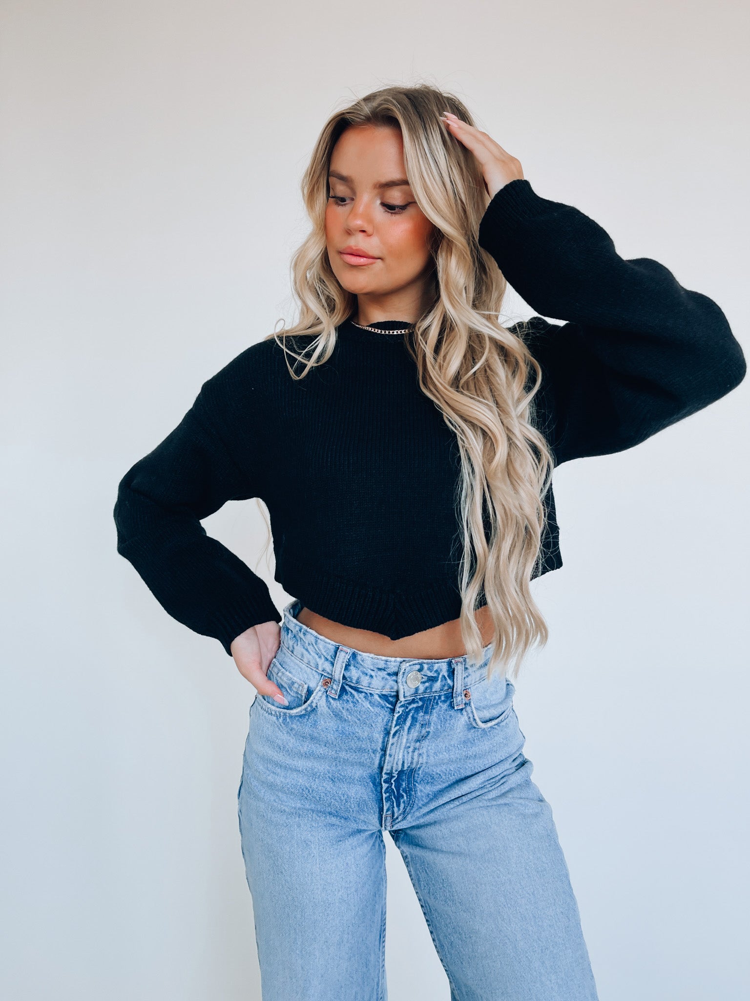 Camilla Cropped Sweater