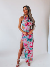 SALE  : Georgina Open Back Midi Dress