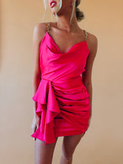 Shelbi Chain Strap Mini Dress