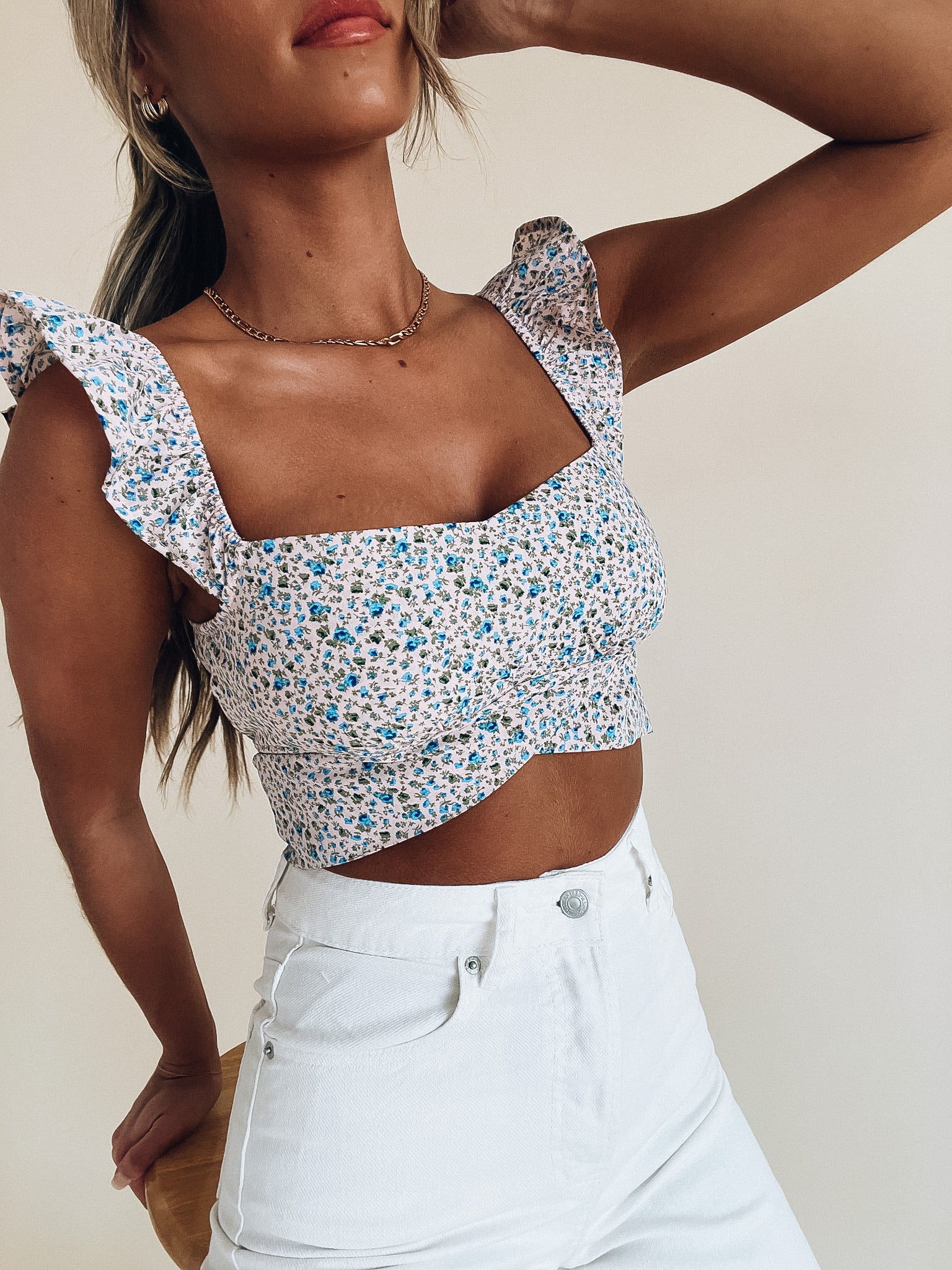 RESTOCKED: Posy Floral Tank Top