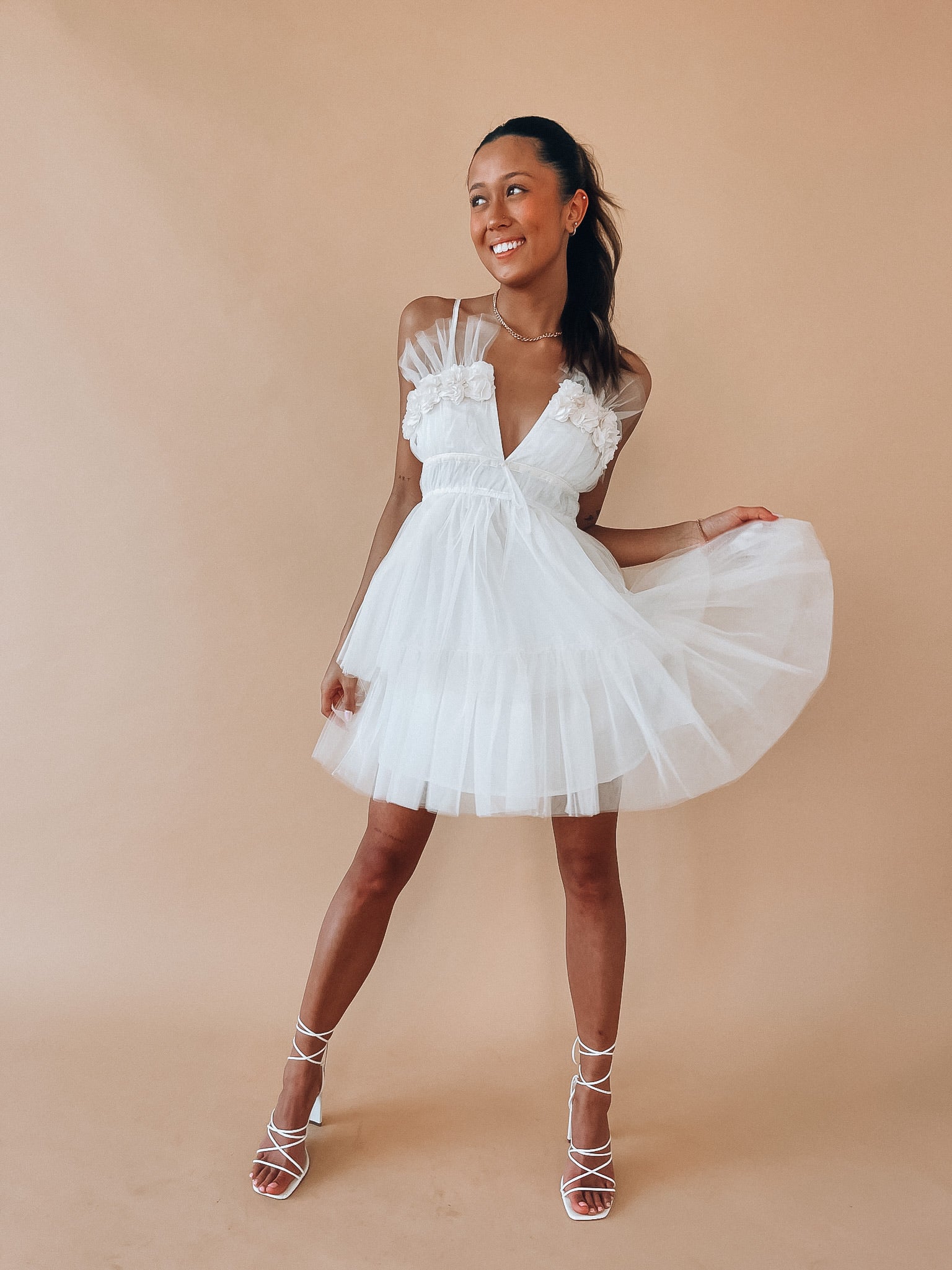 Janelle Tiered Mini Dress