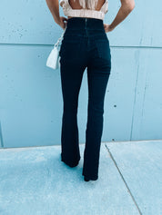SALE : Dark Denim Boot Cut Pant