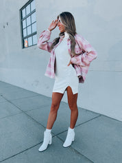 Mix It Up Flannel Jacket