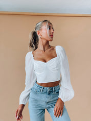 Malani Bustier Long Sleeve