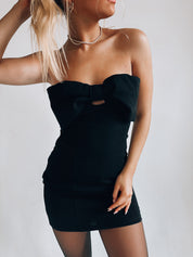 Tied In A Bow Mini Dress