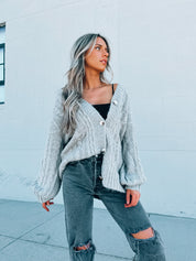 Levi Cable Knit Cardigan