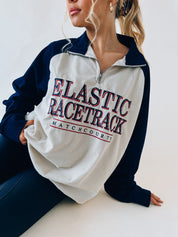 Elastic Racetrack Half Zip