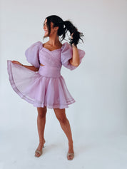 Kaylor Lavender Mini Dress