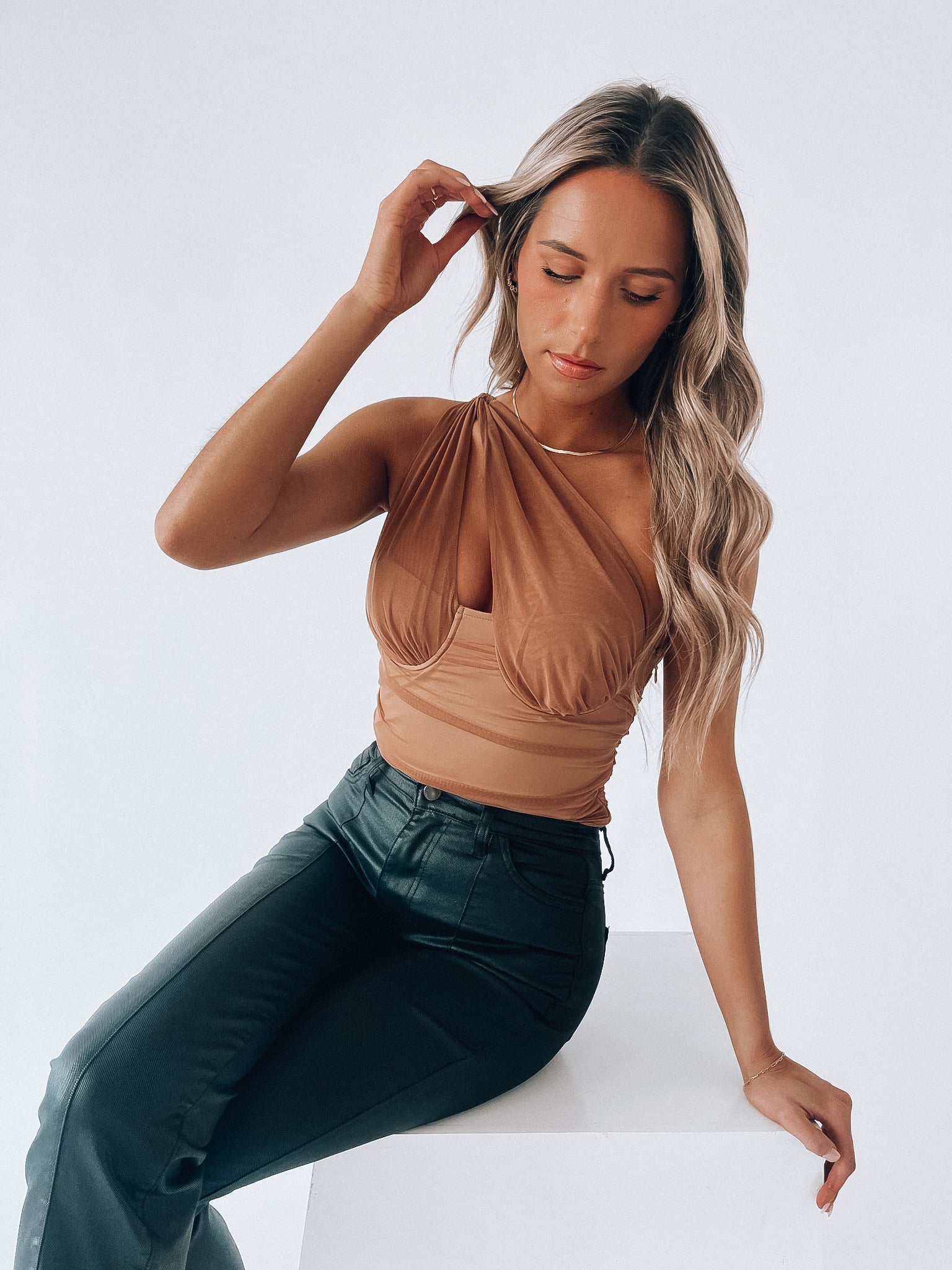 Nina One Shoulder Bodysuit