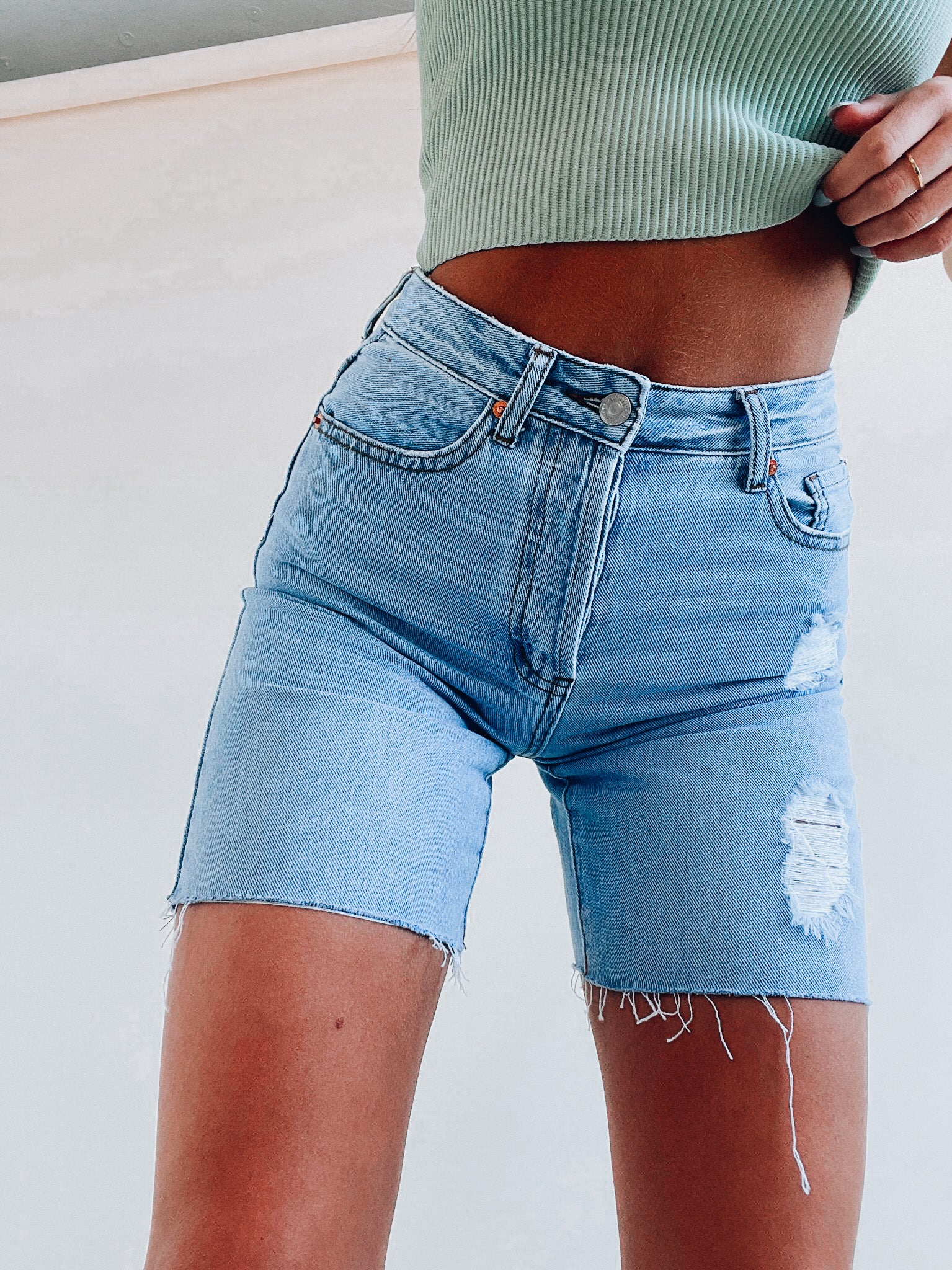 Jaida Denim Shorts