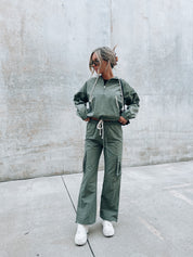 Dusty Green Joggers