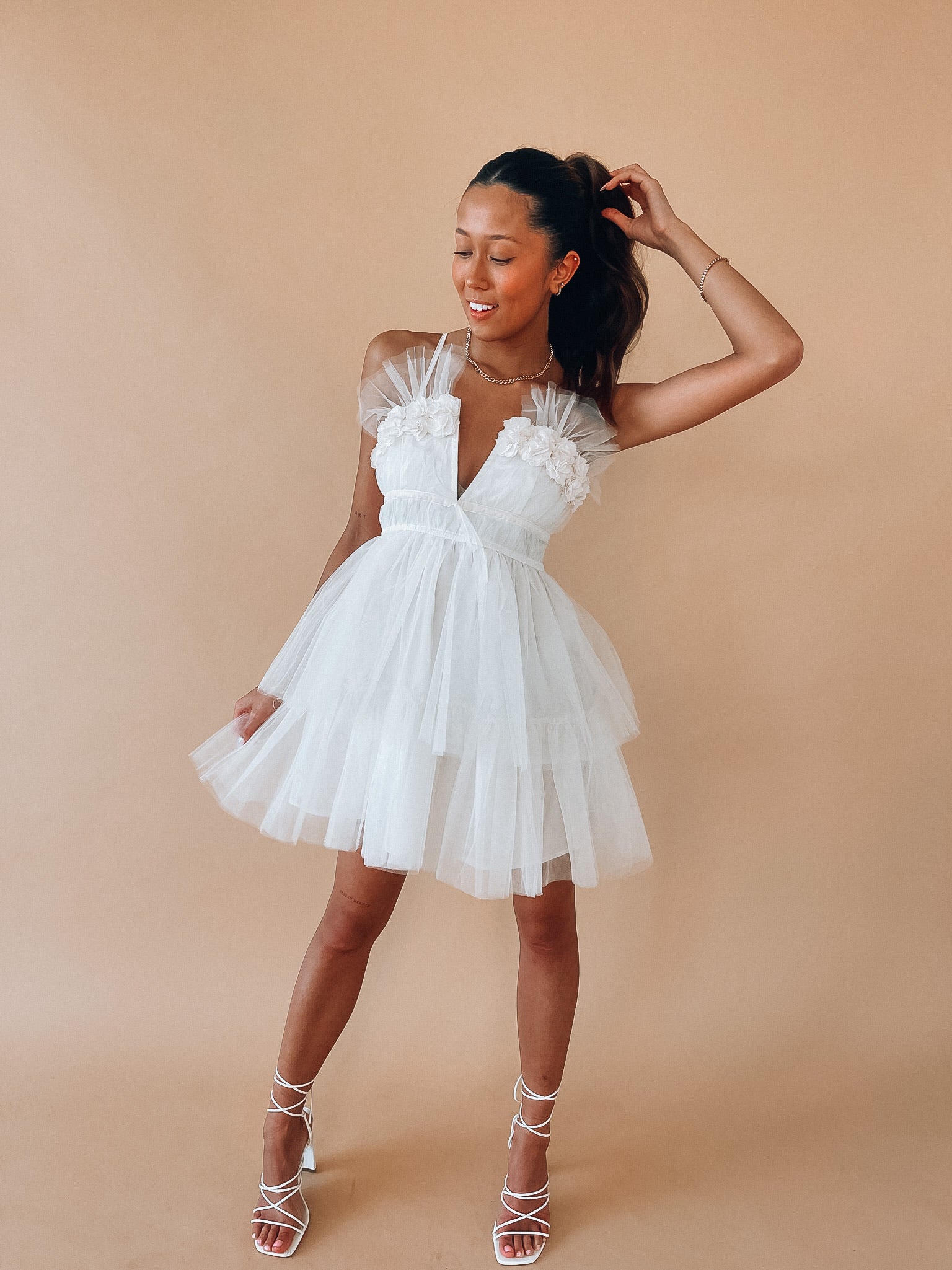 Janelle Tiered Mini Dress