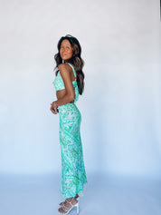 Jovi Printed Midi Dress