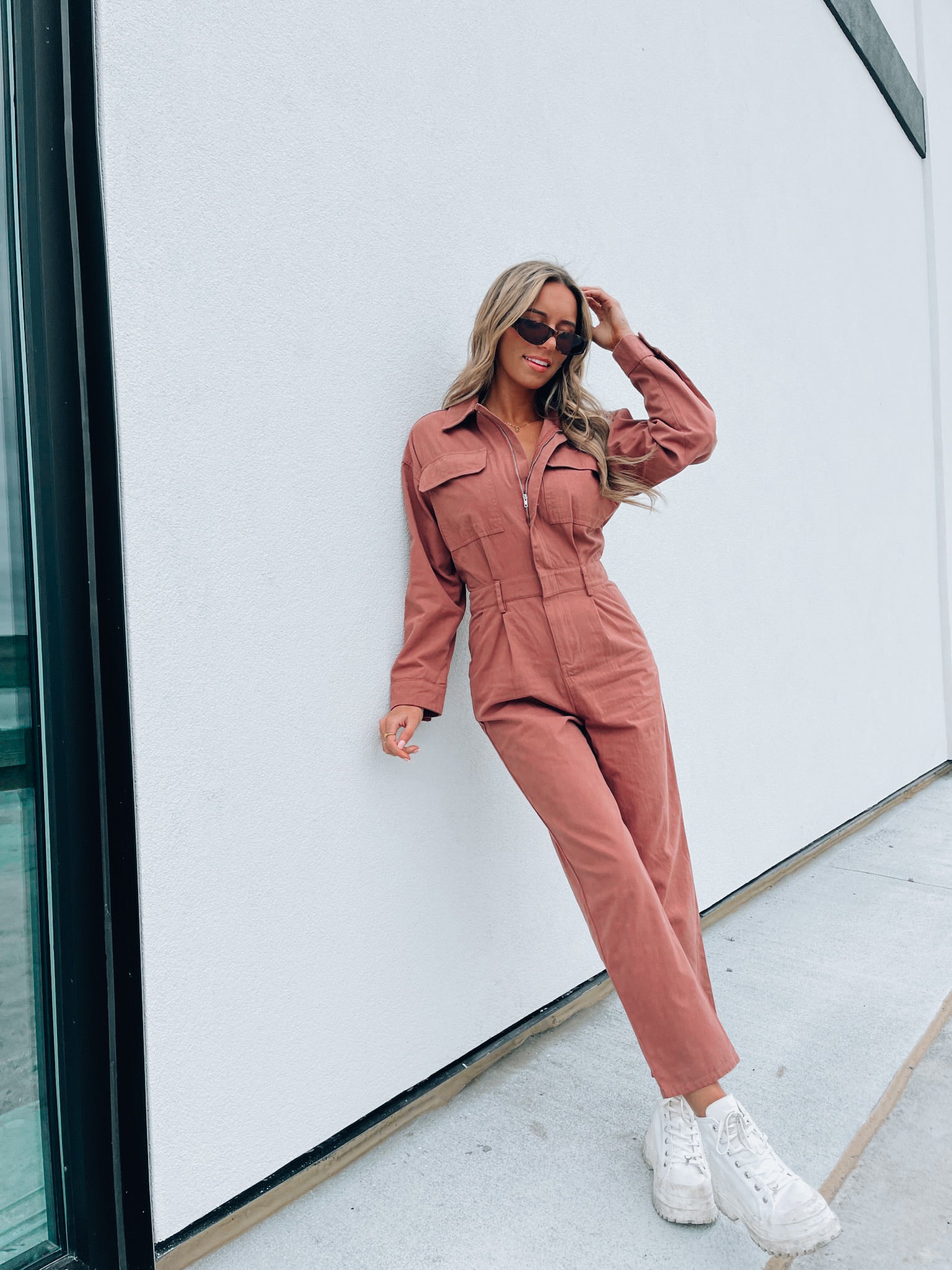 Carsyn Zip-Up Jumpsuit