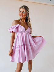 RESTOCKED :Hadlee Off The Shoulder Mini Dress