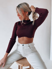 SALE : Sloane Cropped Sweater