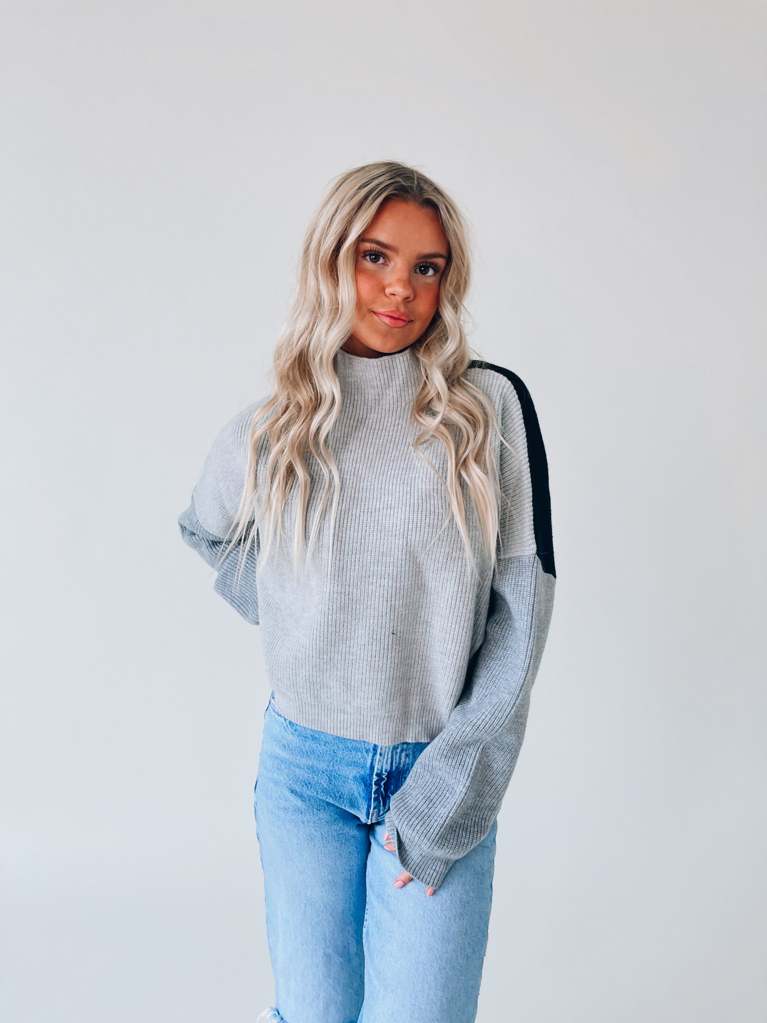 Callan Color Block Sweater