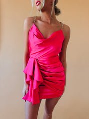 Shelbi Chain Strap Mini Dress