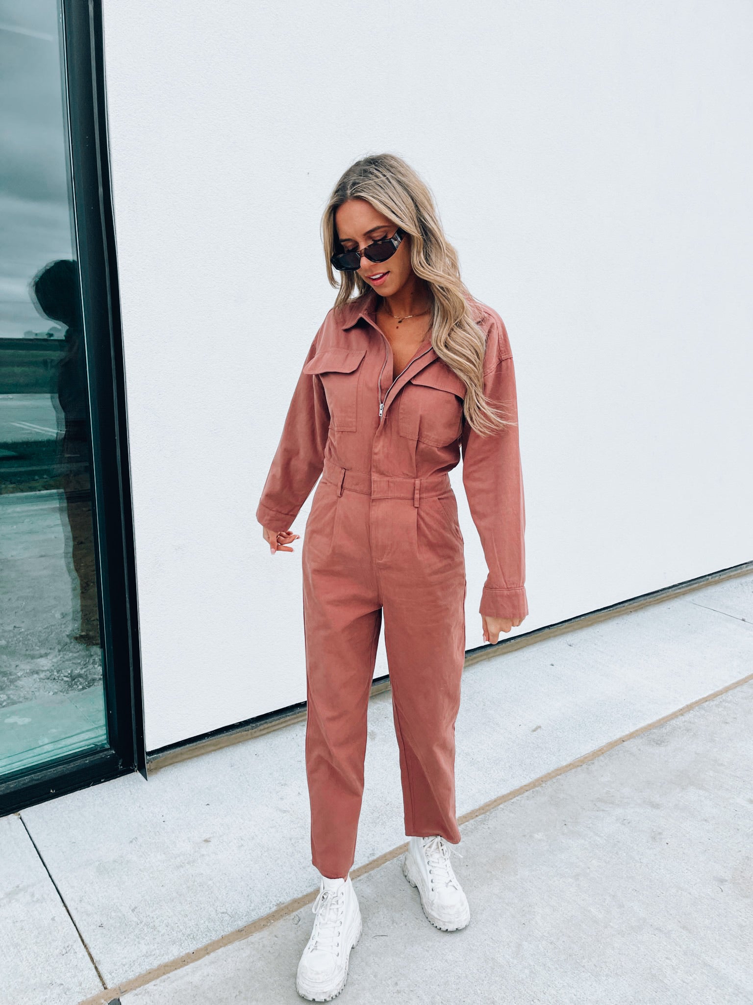 Carsyn Zip-Up Jumpsuit