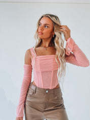 Colorblock Half-Zip Jacket