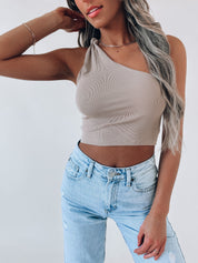 Camilla Ribbed Crop Top