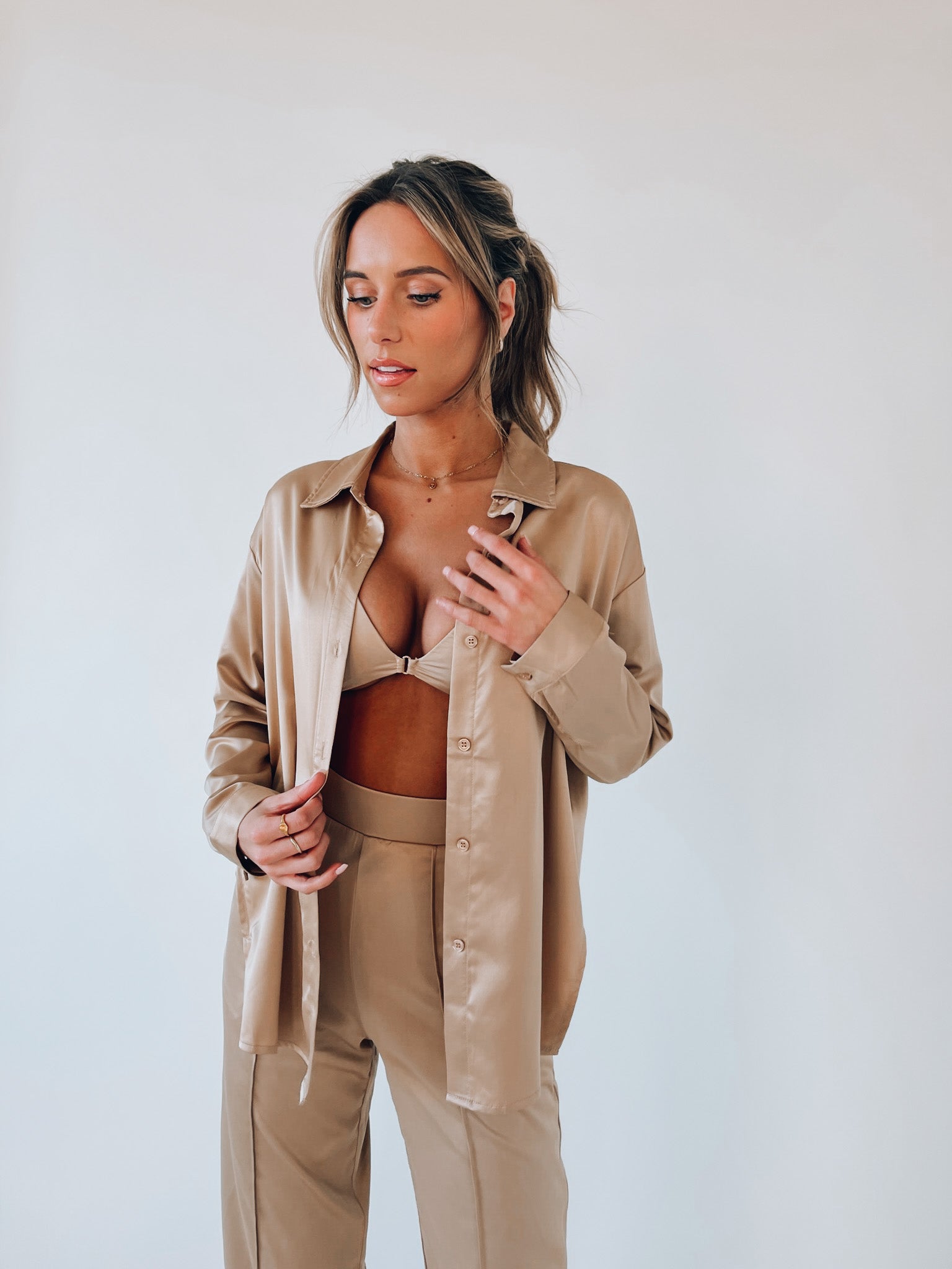 Luna 3 Piece Silk Set