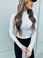 Misty Grey Turtleneck