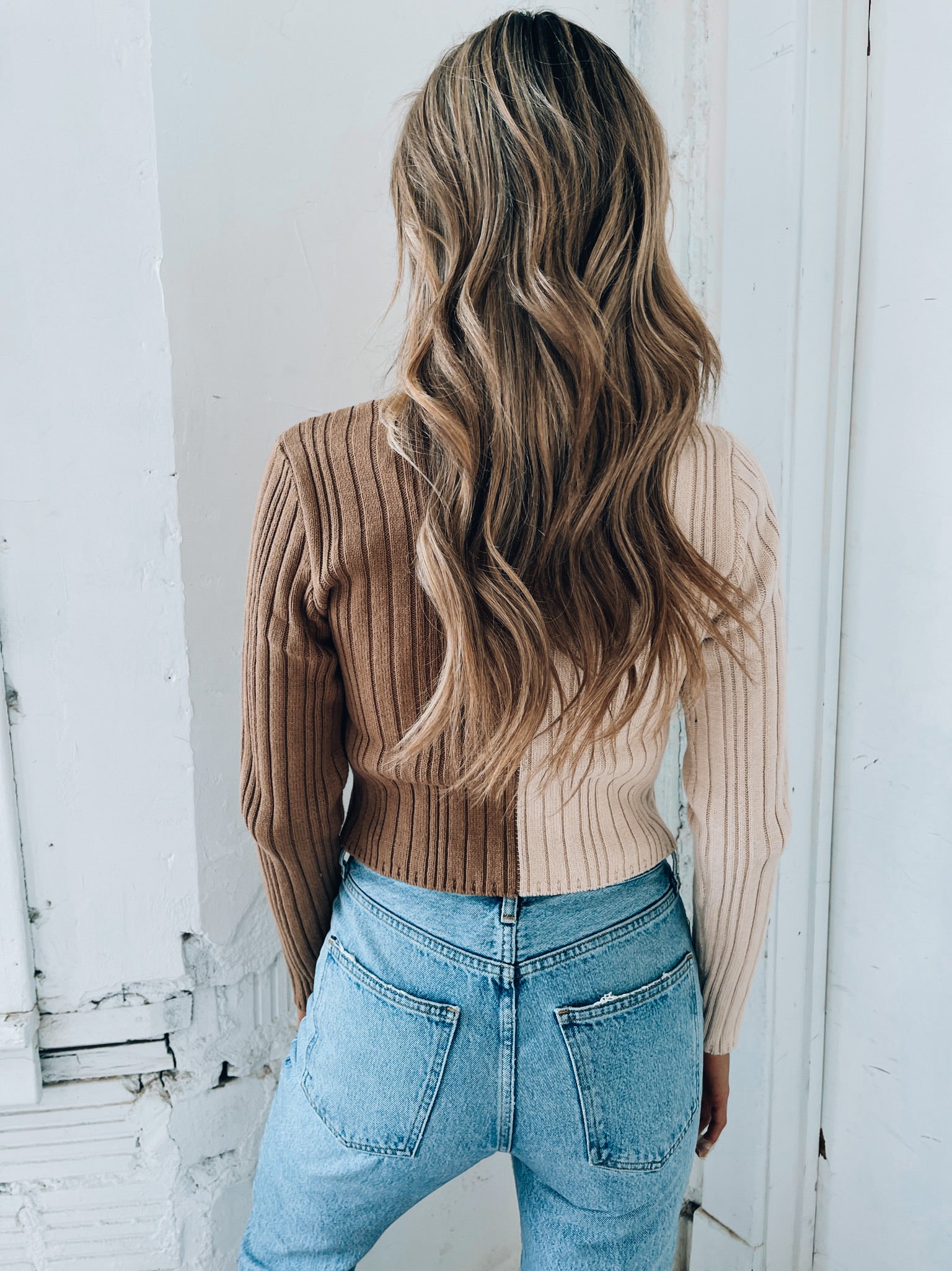 Clara Colorblock Knit Top