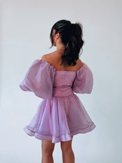 Kaylor Lavender Mini Dress