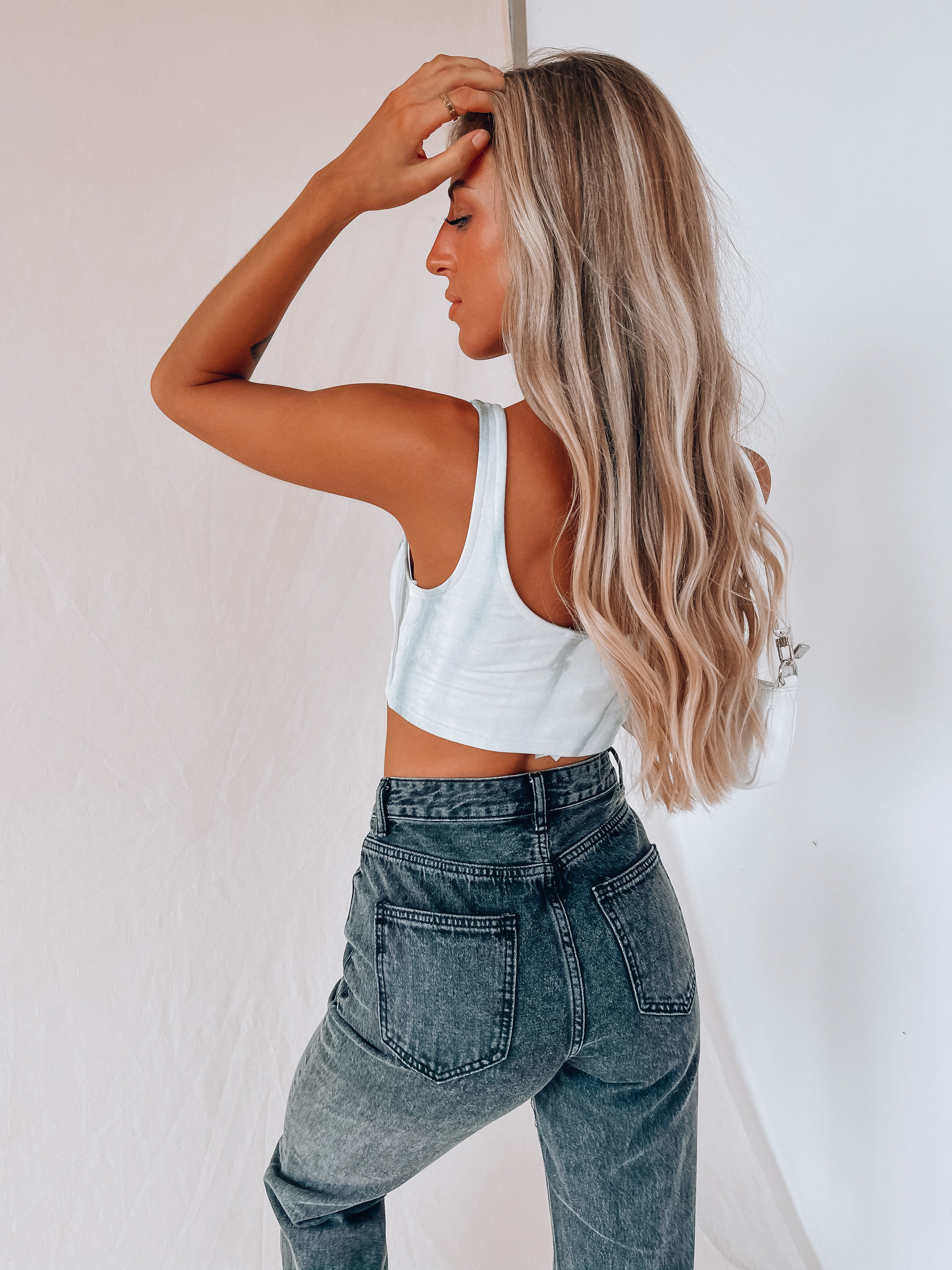 Finn Tie Dye Contrast Tank