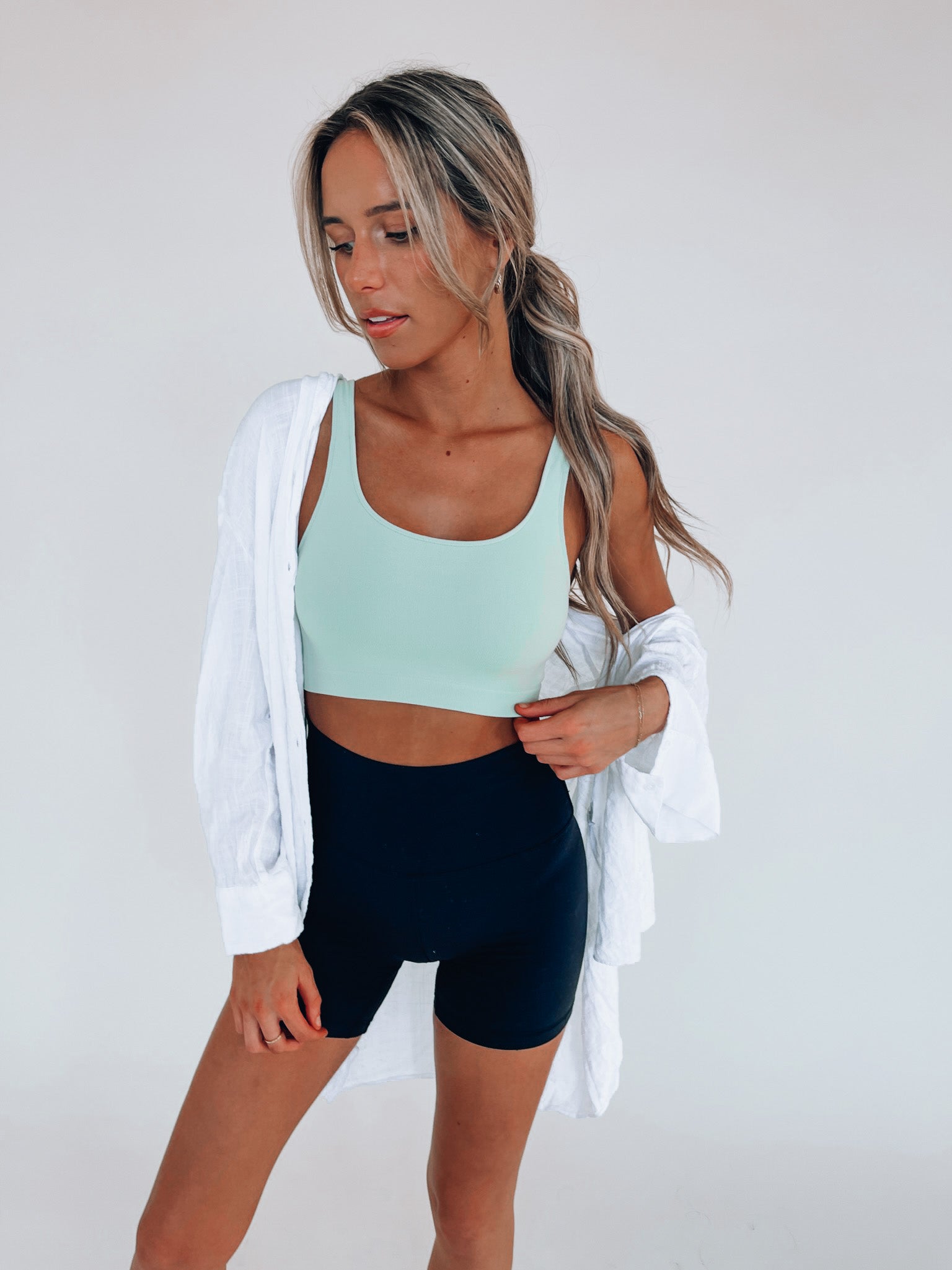 Keller Pistachio Bra Top