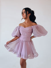 Kaylor Lavender Mini Dress