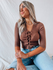 SALE :Chloe Collared Top