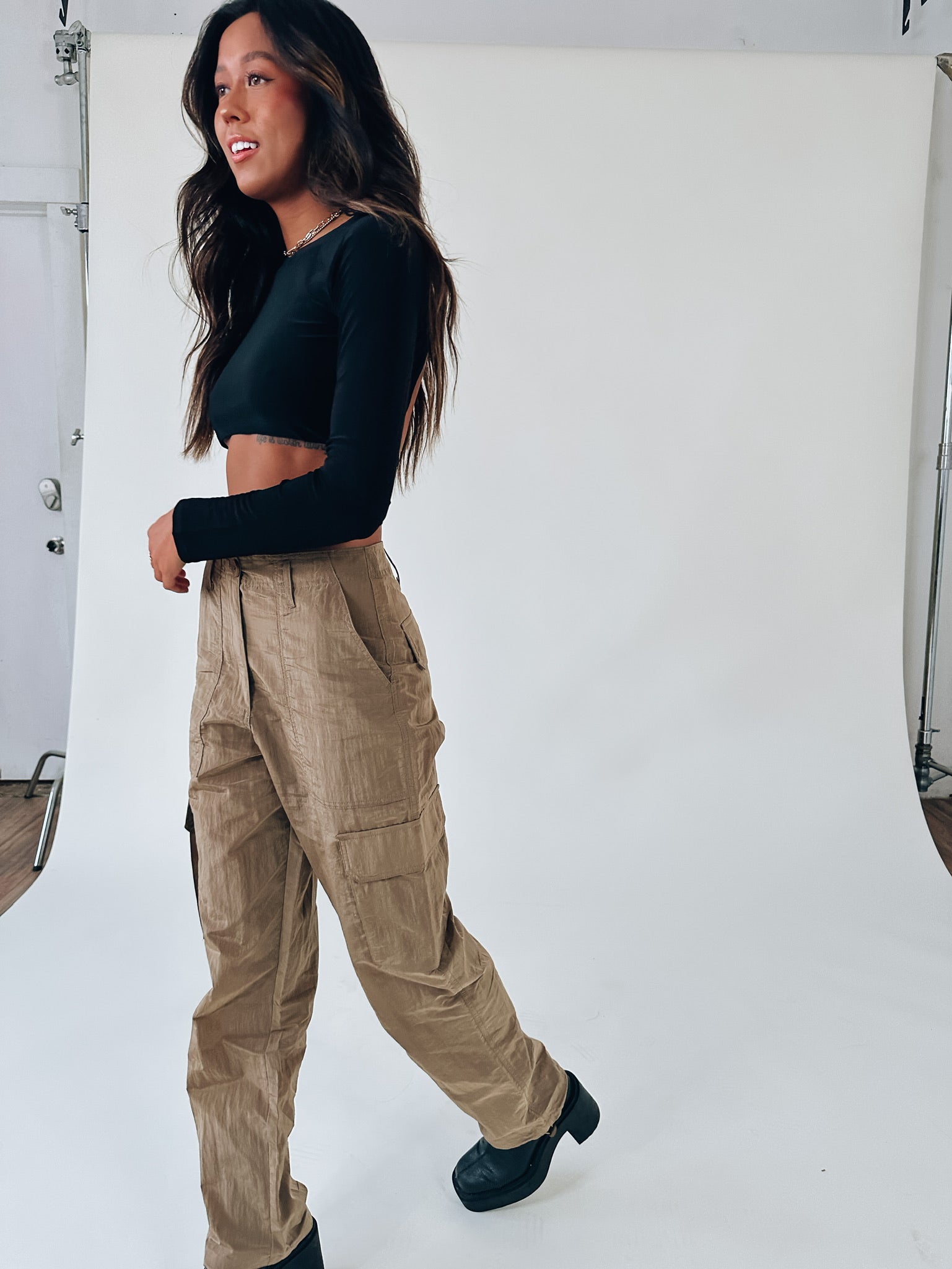 Kairi Open Back Crop Top