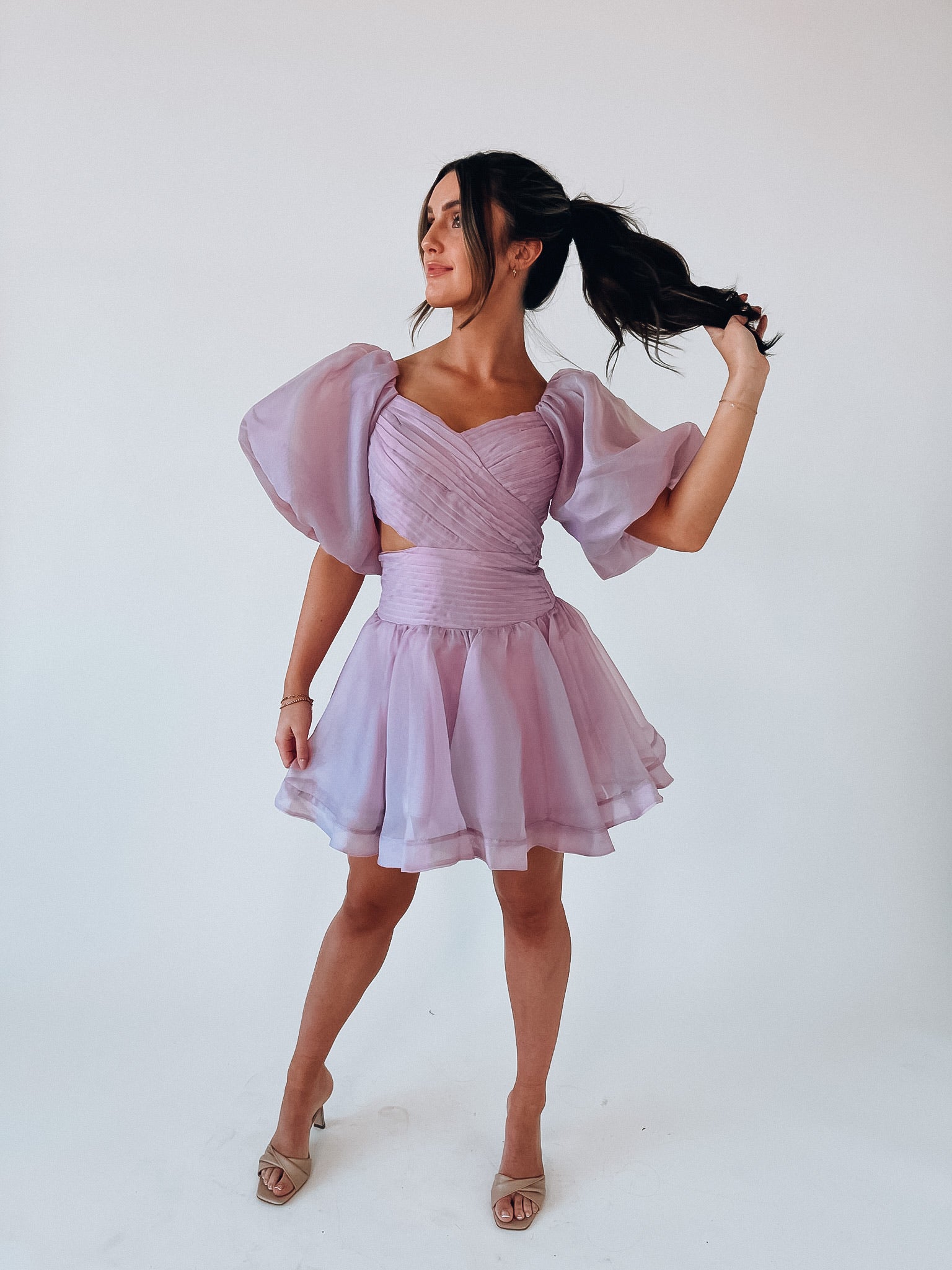 Kaylor Lavender Mini Dress